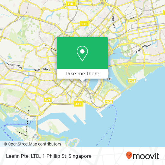 Leefin Pte. LTD., 1 Phillip St map