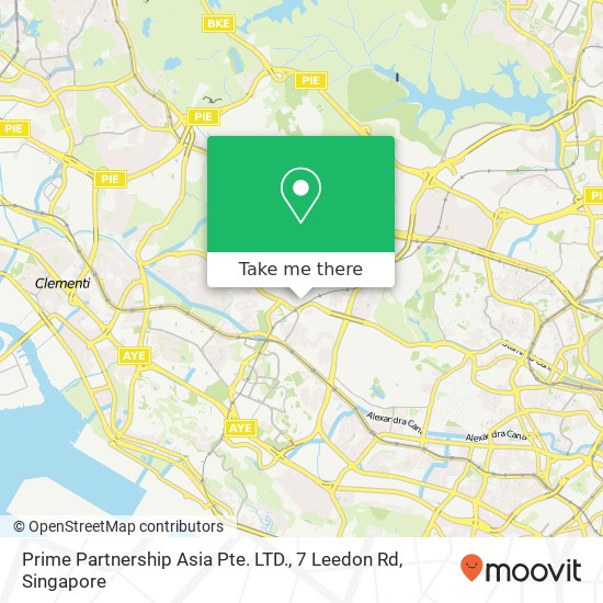 Prime Partnership Asia Pte. LTD., 7 Leedon Rd map