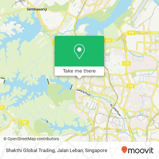 Shakthi Global Trading, Jalan Leban地图