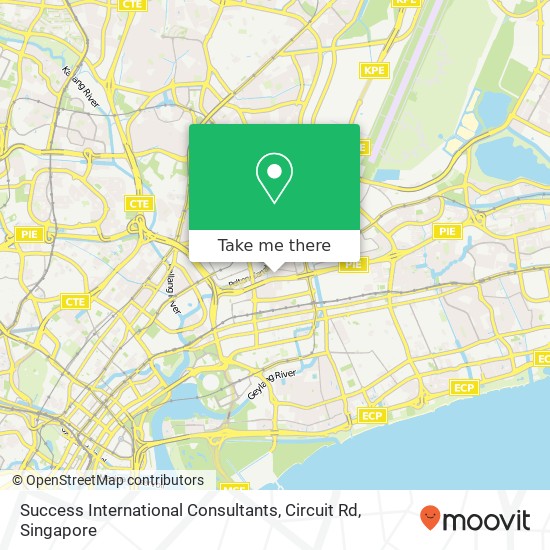 Success International Consultants, Circuit Rd map