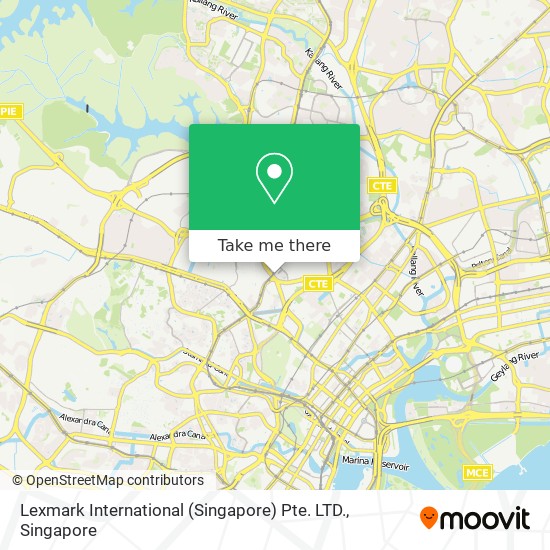 Lexmark International (Singapore) Pte. LTD. map