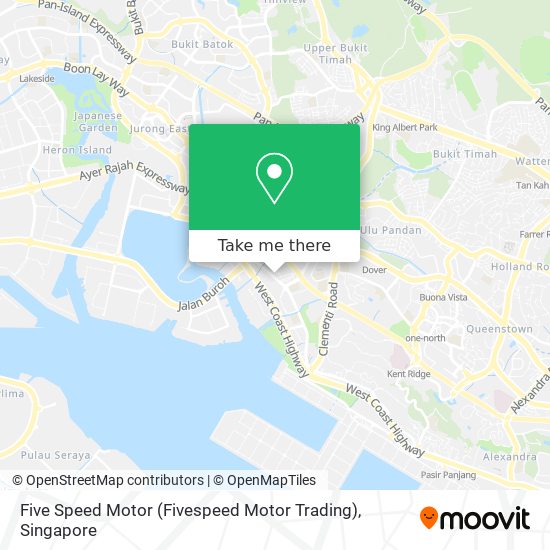 Five Speed Motor (Fivespeed Motor Trading) map