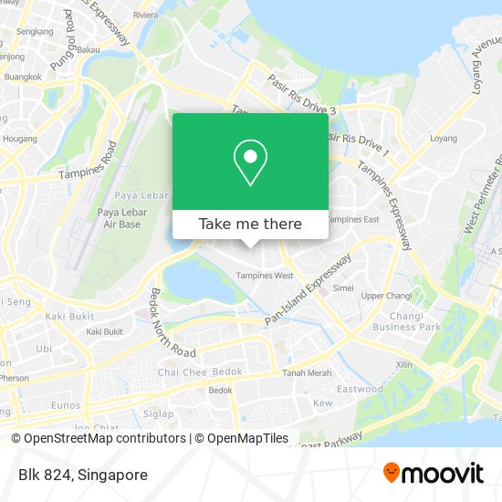 Blk 824 map