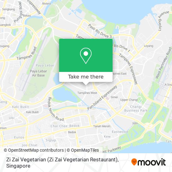 Zi Zai Vegetarian map