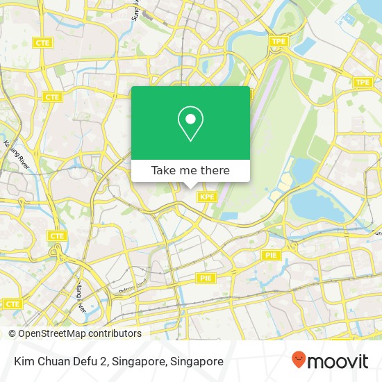 Kim Chuan Defu 2, Singapore map