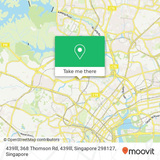 439lll, 368 Thomson Rd, 439lll, Singapore 298127 map
