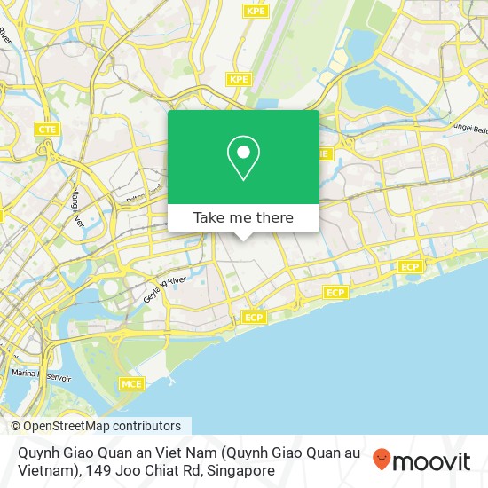 Quynh Giao Quan an Viet Nam (Quynh Giao Quan au Vietnam), 149 Joo Chiat Rd地图