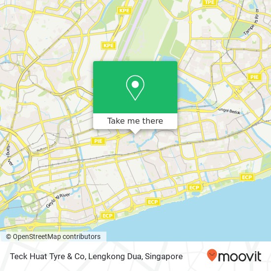 Teck Huat Tyre & Co, Lengkong Dua map