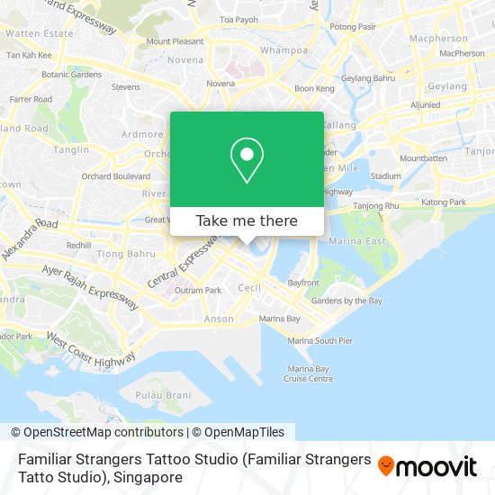 Familiar Strangers Tattoo Studio地图