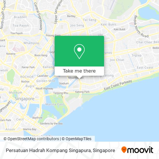 Persatuan Hadrah Kompang Singapura地图