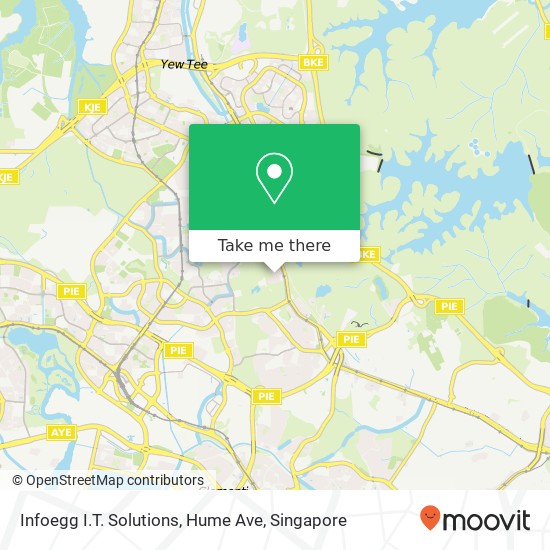 Infoegg I.T. Solutions, Hume Ave地图