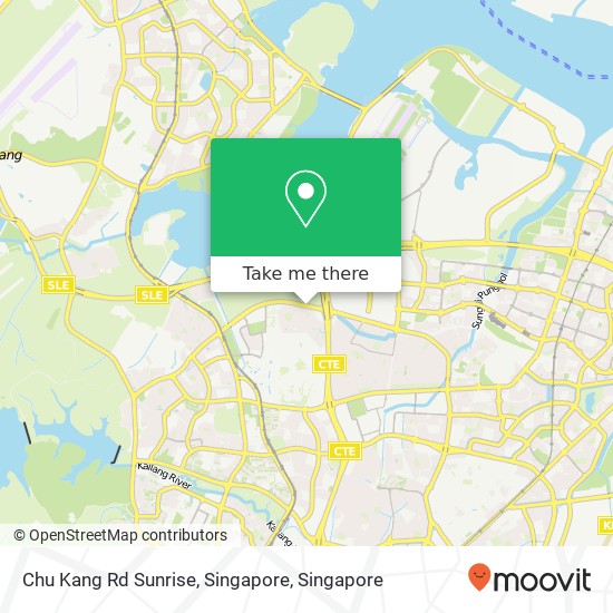 Chu Kang Rd Sunrise, Singapore map