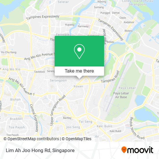 Lim Ah Joo Hong Rd map