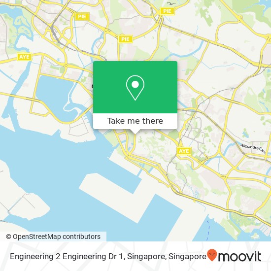 Engineering 2 Engineering Dr 1, Singapore地图