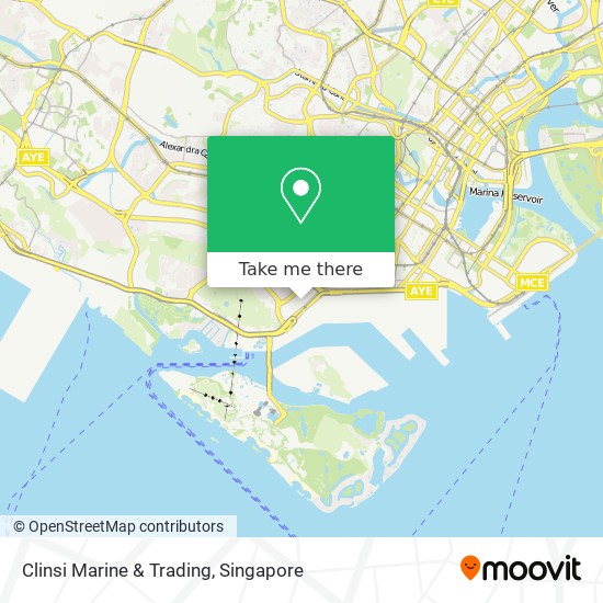 Clinsi Marine & Trading map