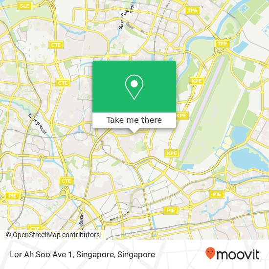 Lor Ah Soo Ave 1, Singapore map