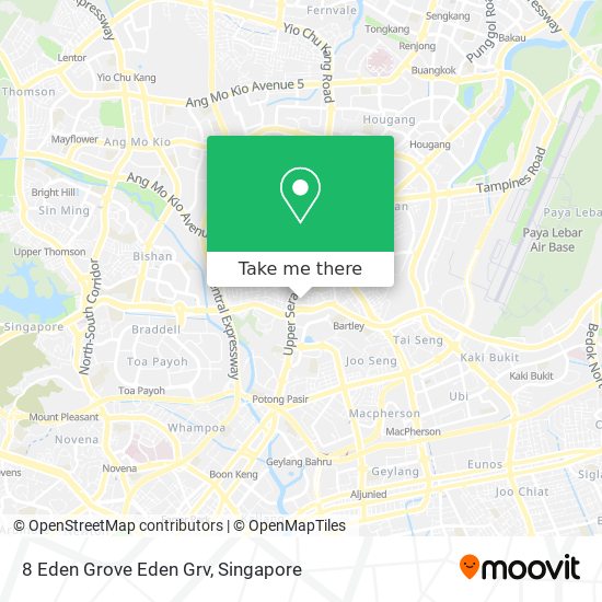8 Eden Grove Eden Grv map