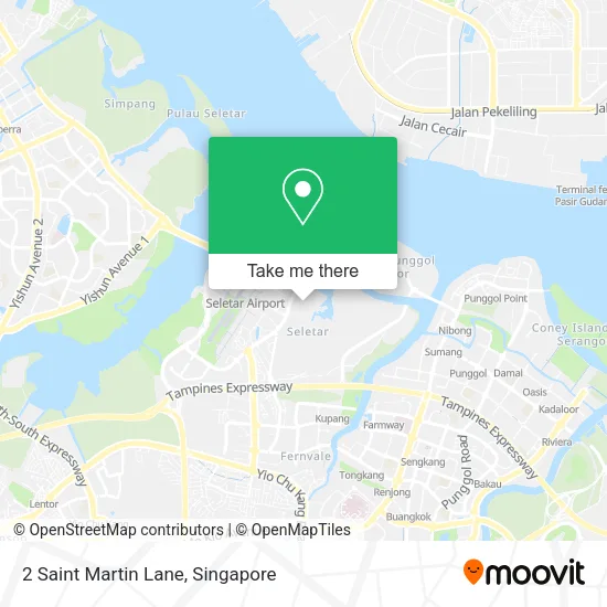 2 Saint Martin Lane map