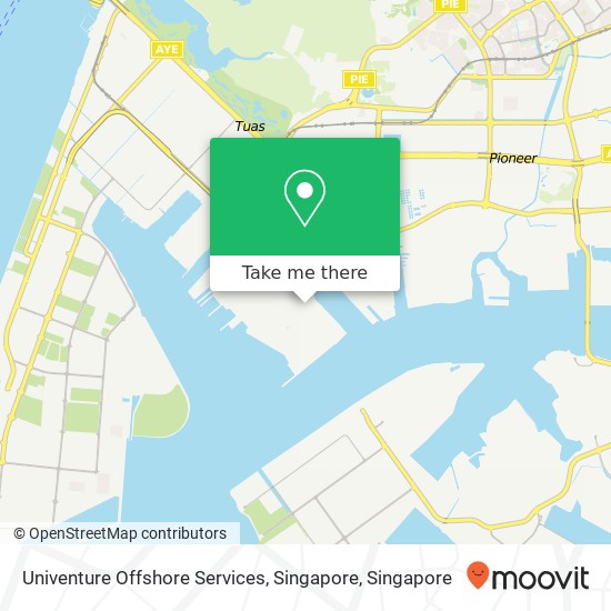 Univenture Offshore Services, Singapore map