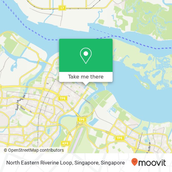 North Eastern Riverine Loop, Singapore地图