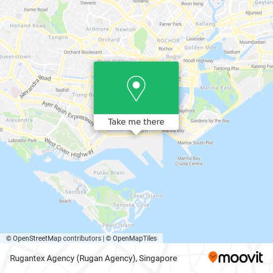 Rugantex Agency (Rugan Agency) map