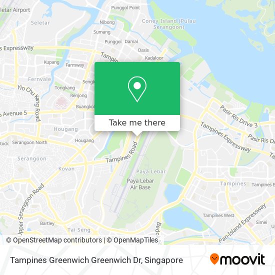 Tampines Greenwich Greenwich Dr map