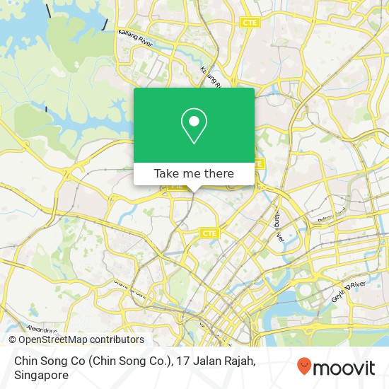 Chin Song Co (Chin Song Co.), 17 Jalan Rajah map