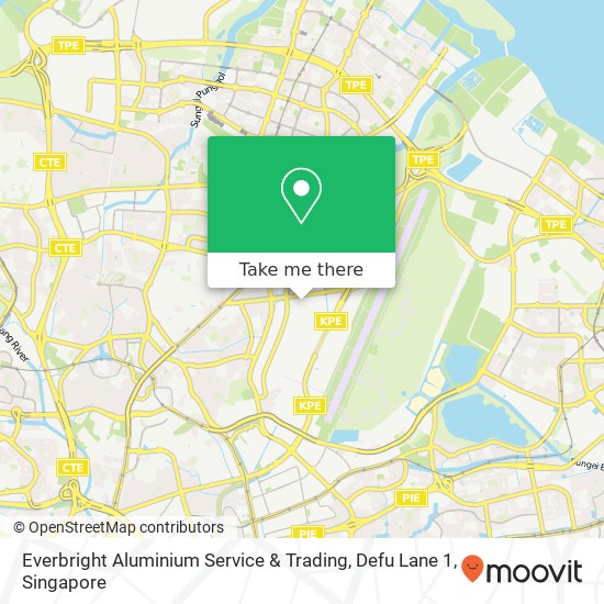 Everbright Aluminium Service & Trading, Defu Lane 1地图