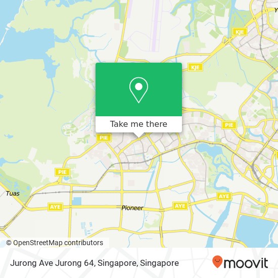 Jurong Ave Jurong 64, Singapore地图