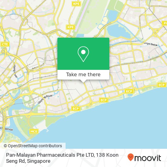 Pan-Malayan Pharmaceuticals Pte LTD, 138 Koon Seng Rd map