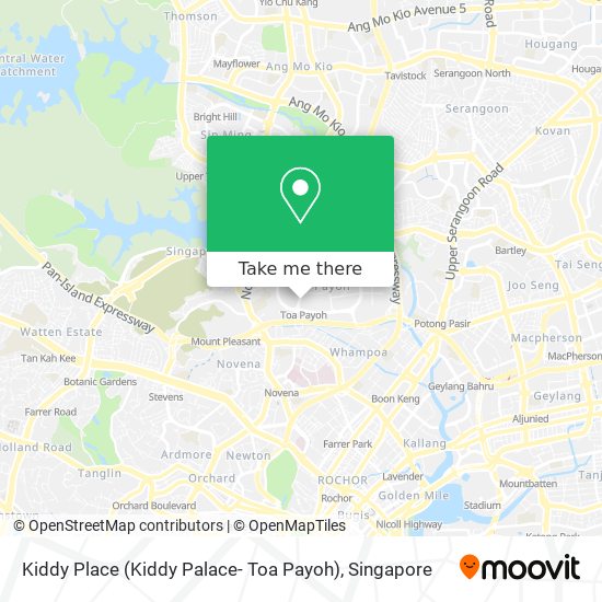Kiddy Place (Kiddy Palace- Toa Payoh) map