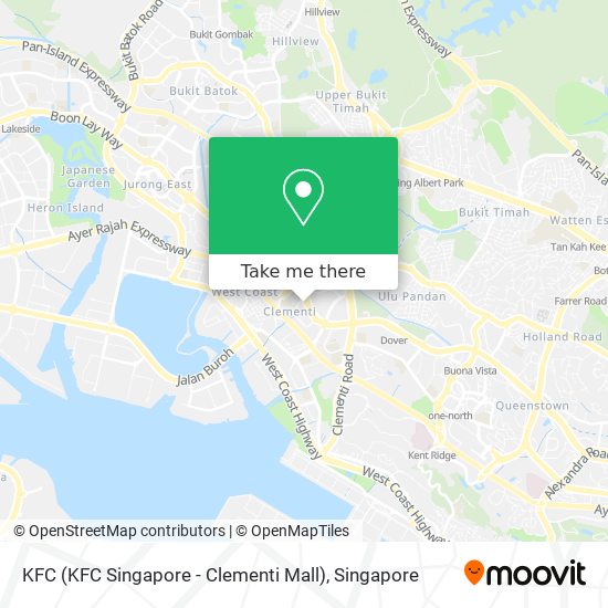 KFC (KFC Singapore - Clementi Mall)地图