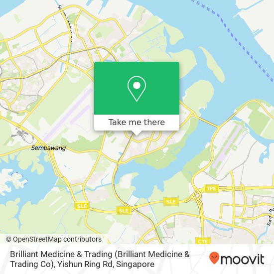 Brilliant Medicine & Trading (Brilliant Medicine & Trading Co), Yishun Ring Rd地图