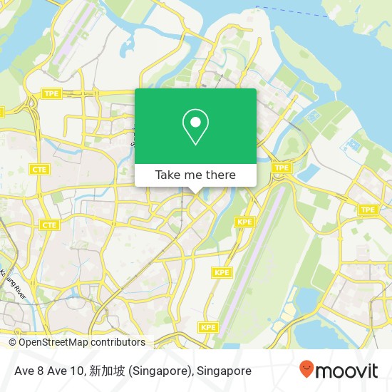 Ave 8 Ave 10, 新加坡 (Singapore)地图