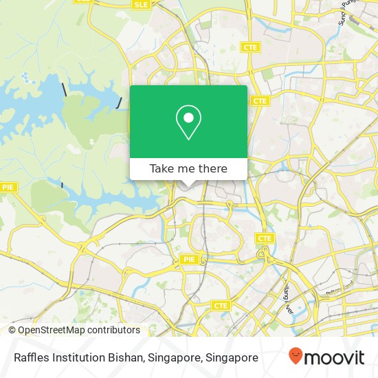 Raffles Institution Bishan, Singapore map