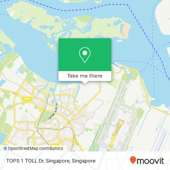 TOPS 1 TOLL Dr, Singapore map