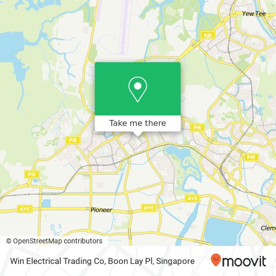 Win Electrical Trading Co, Boon Lay Pl地图