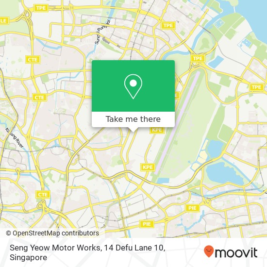 Seng Yeow Motor Works, 14 Defu Lane 10 map