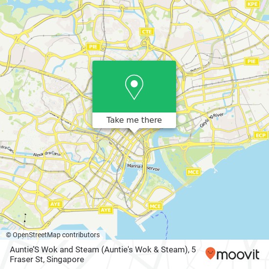 Auntie’S Wok and Steam (Auntie's Wok & Steam), 5 Fraser St map