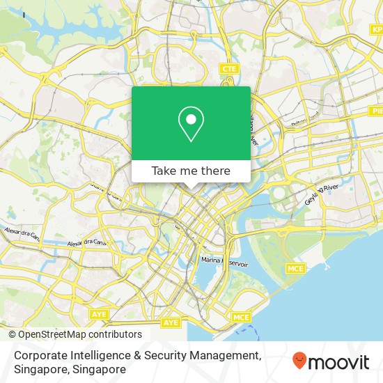 Corporate Intelligence & Security Management, Singapore地图