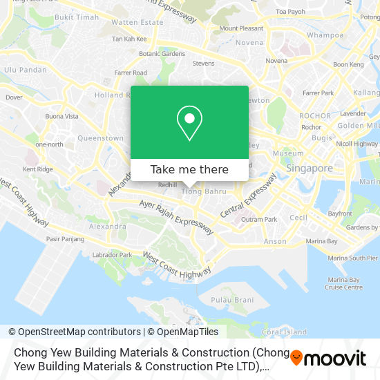 Chong Yew Building Materials & Construction (Chong Yew Building Materials & Construction Pte LTD)地图