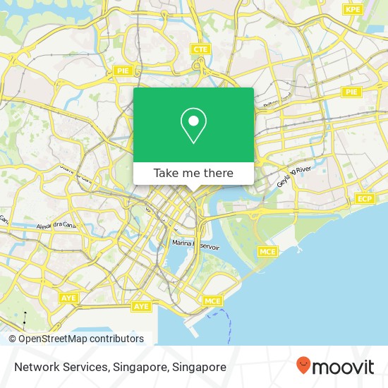 Network Services, Singapore地图