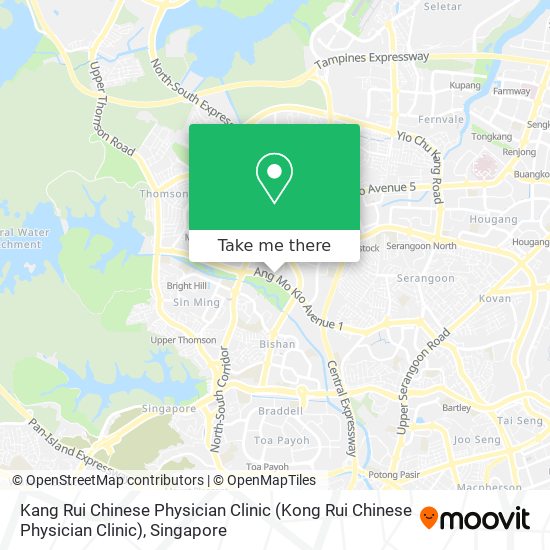 Kang Rui Chinese Physician Clinic map