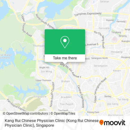 Kang Rui Chinese Physician Clinic map