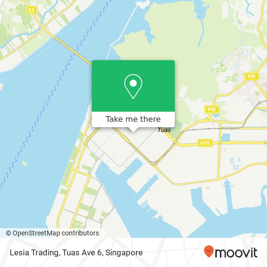 Lesia Trading, Tuas Ave 6地图