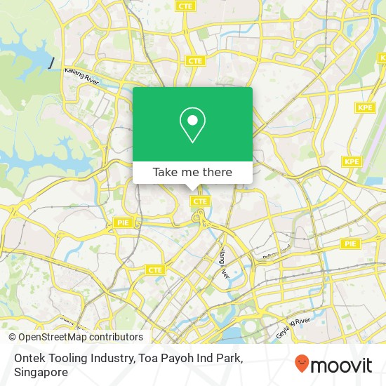 Ontek Tooling Industry, Toa Payoh Ind Park map