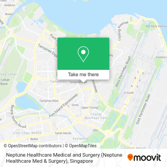 Neptune Healthcare Medical and Surgery (Neptune Healthcare Med & Surgery) map