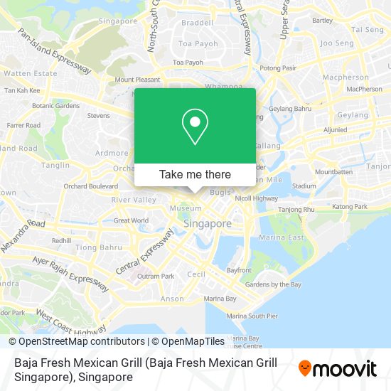 Baja Fresh Mexican Grill map