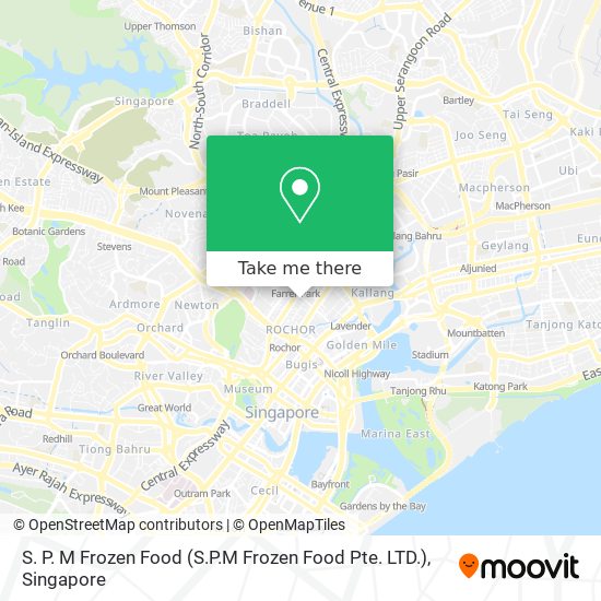 S. P. M Frozen Food (S.P.M Frozen Food Pte. LTD.) map