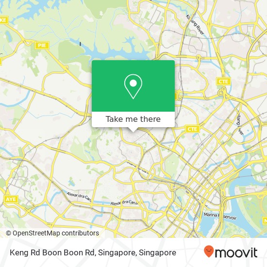 Keng Rd Boon Boon Rd, Singapore map